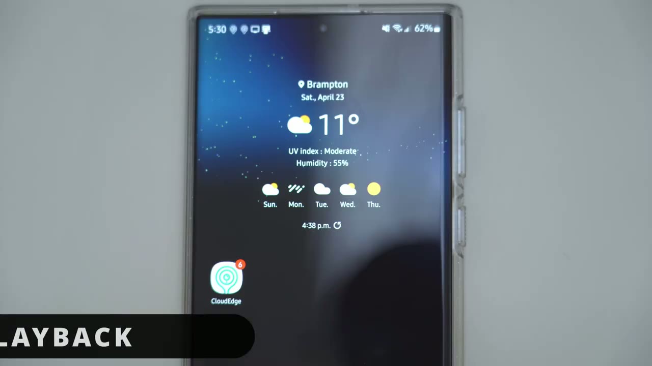 Screenshot — Video Playback & Demo