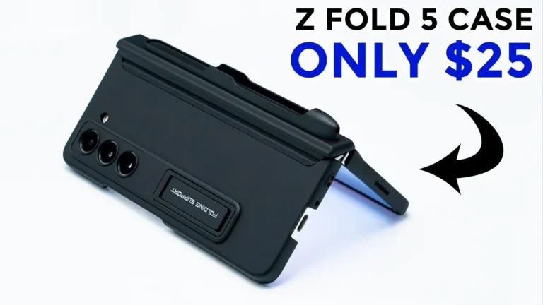 Video thumbnail — Z Fold 5 Case For Less! Kickstand & S Pen Holder ✔️