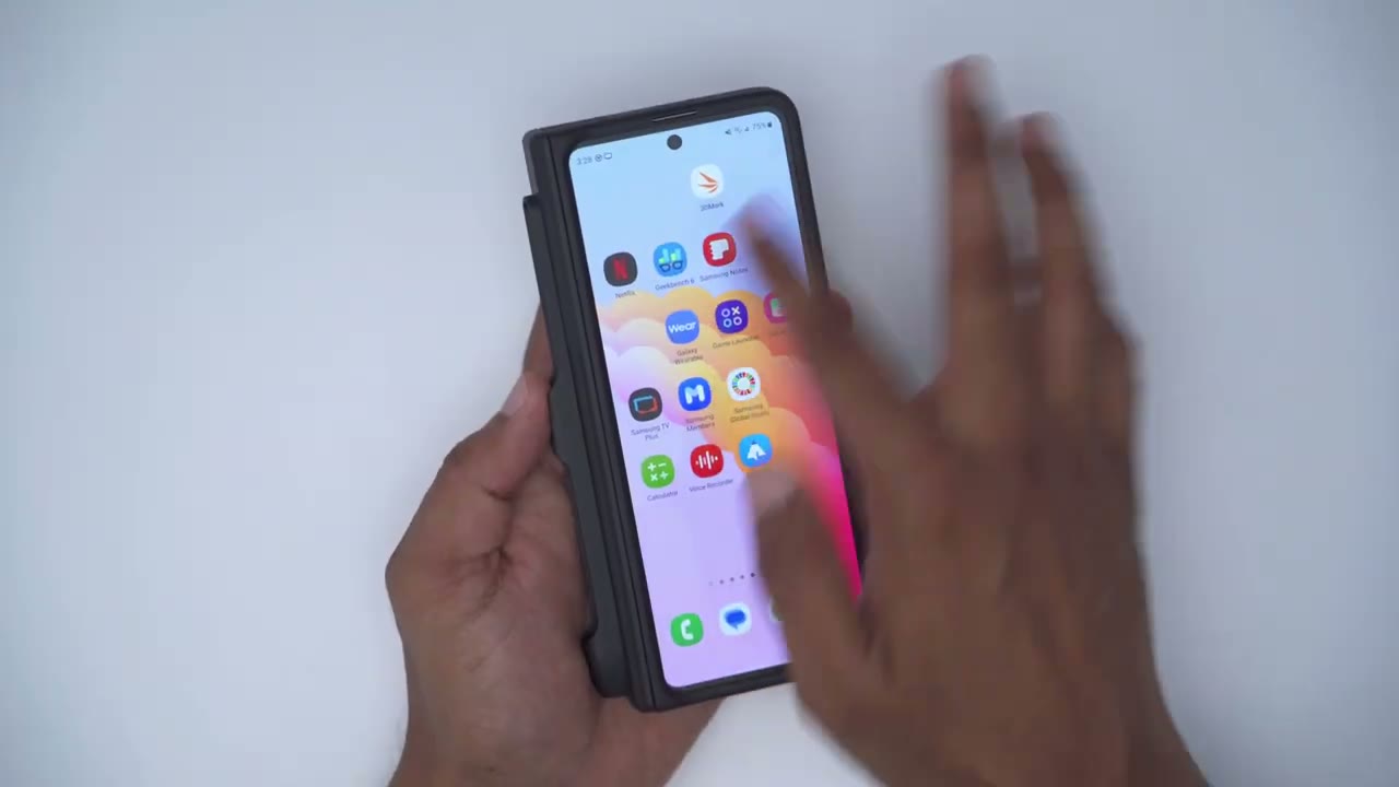 Screenshot — Touch Screen