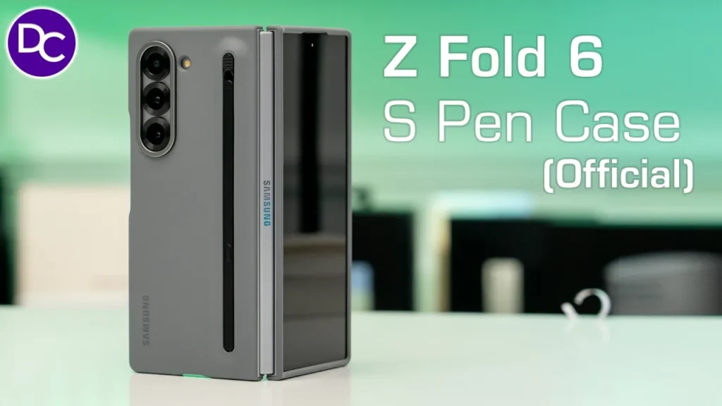 Video thumbnail — Z Fold 6 Official S Pen Case - Kinda MAJOR Design Flaw 😔