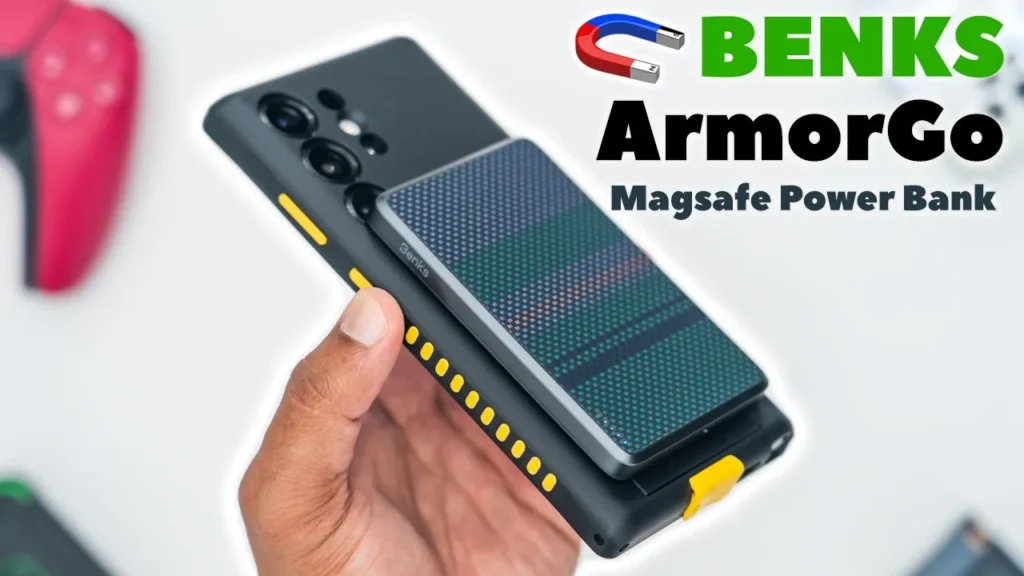 Video thumbnail — ZERO Battery Anxiety! 🔋 💯 Benks ArmorGo Magsafe Power Bank