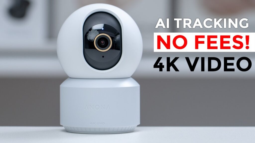 Video thumbnail — 24/7 Video. 4K Quality. NO FEES! Anona Pano 4K Indoor Cam