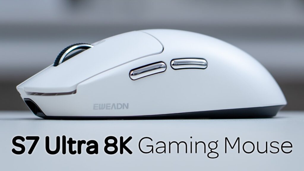Video thumbnail — EWEADN S7 Ultra Review – A Budget Mouse That Plays Like a Pro? 🖱️