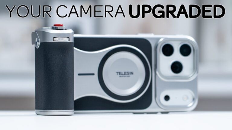 Video thumbnail — Most PREMIUM Camera Grip! TELESIN Master Grip For iPhone 17 Pro Max!