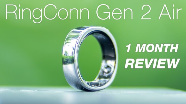 Video thumbnail — RingConn Gen 2 Air Smart Ring – Slim, Light & Durable!