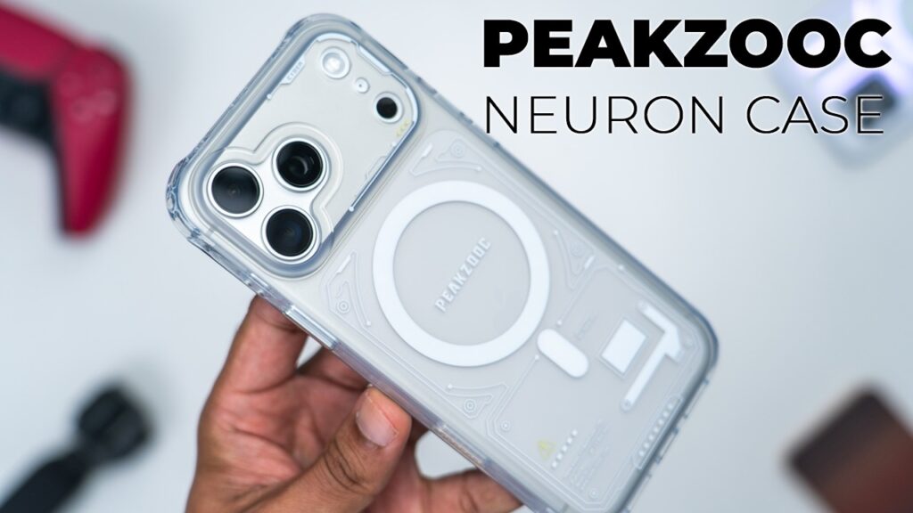 Video thumbnail — STYLISH Protection - PEAKZOOC iPhone 17 Pro Max Neuron Case!
