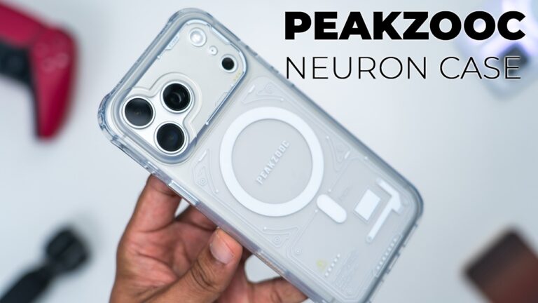 Video thumbnail — STYLISH Protection - PEAKZOOC iPhone 17 Pro Max Neuron Case!