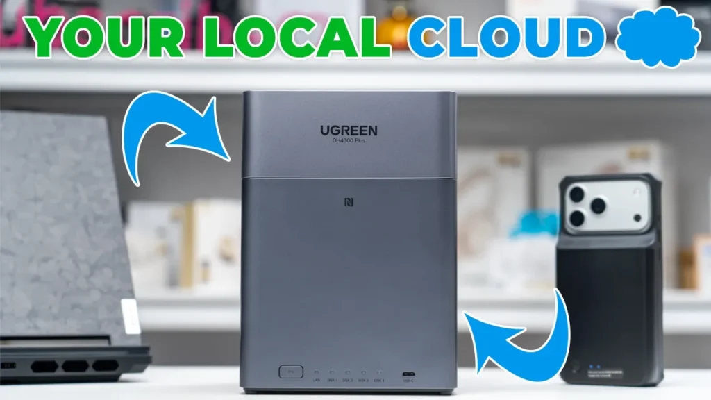Video thumbnail — UGREEN NAS DH4300 Plus: A Simple & Affordable Way to Run Your Own Cloud