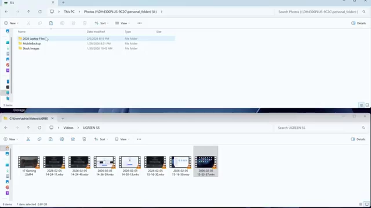 Screenshot — Transfer Speeds