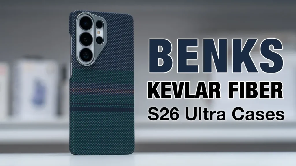 Video thumbnail — Benks Kevlar Fiber Cases for S26 Ultra! ArmorPro & ArmorAir