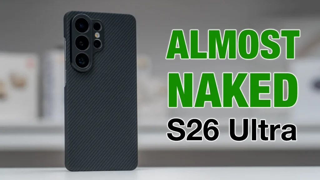 Video thumbnail — Is This the Best Slim Case For The S26 Ultra? Thinborne Case Review