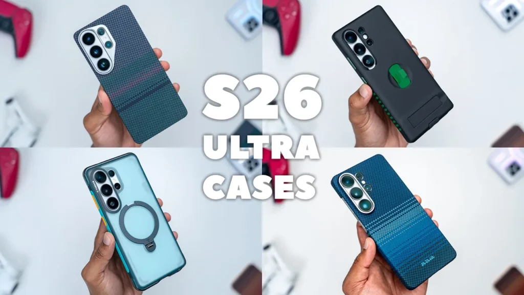 Video thumbnail — Best S26 Ultra Case? I Tested Benks, Magbak, Pitaka & Torras!
