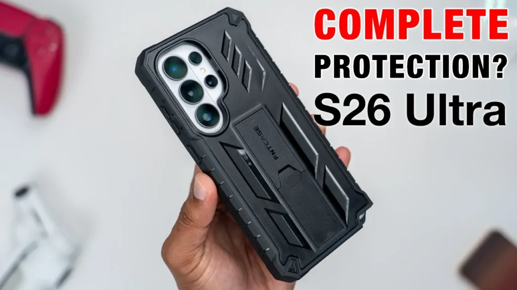 Video thumbnail — FNTCASE S26 Ultra Case Review – Rugged Protection?
