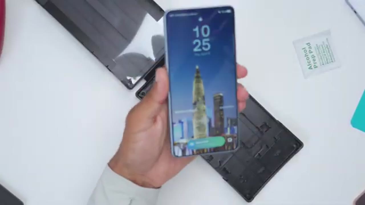 Screenshot — Edgeless Screen Protector Post-Install