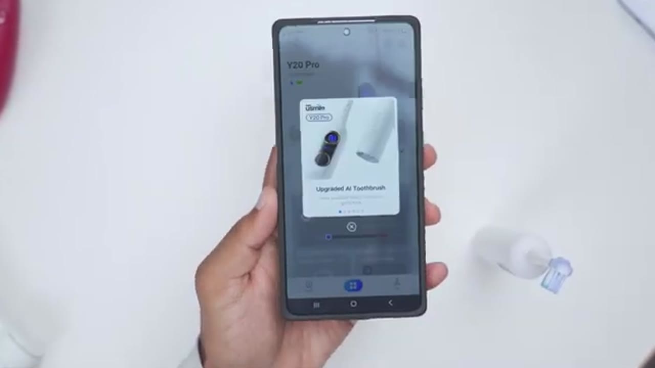 Screenshot — usmile App Settings