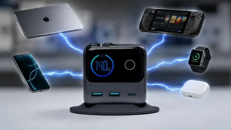 Video thumbnail — Can This Charger Replace All Your Chargers? JOYROOM PODIX 140W GaN Charger!