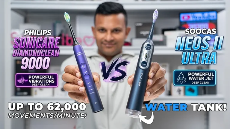 Video thumbnail — Don't Buy The Wrong Toothbrush! Sonicare 9000 vs Soocas NEOS II Ultra