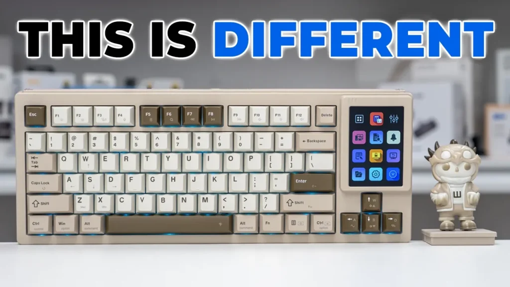 Video thumbnail — The Womier DUO 87 Keyboard SOLVES a Real Problem!
