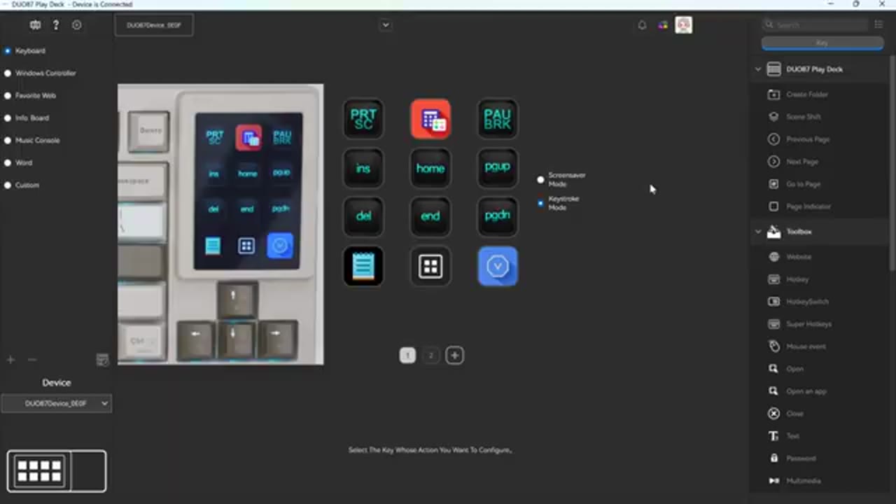 Screenshot — Software