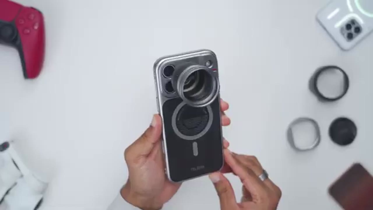 Screenshot — Post-Lens Setup
