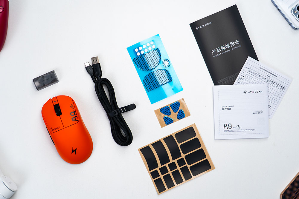ATK Gear A9 Air+ Package Contents