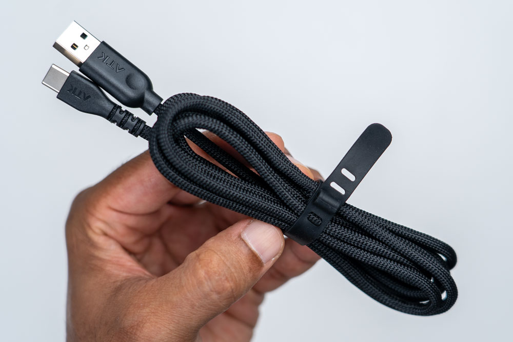 ATK Gear A9 Air+ Braided USB A to USB C Cable