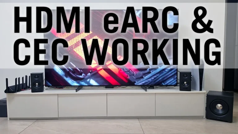 Video thumbnail — Edifier S355DB Speaker With Working HDMI eARC & CEC on Smart TV