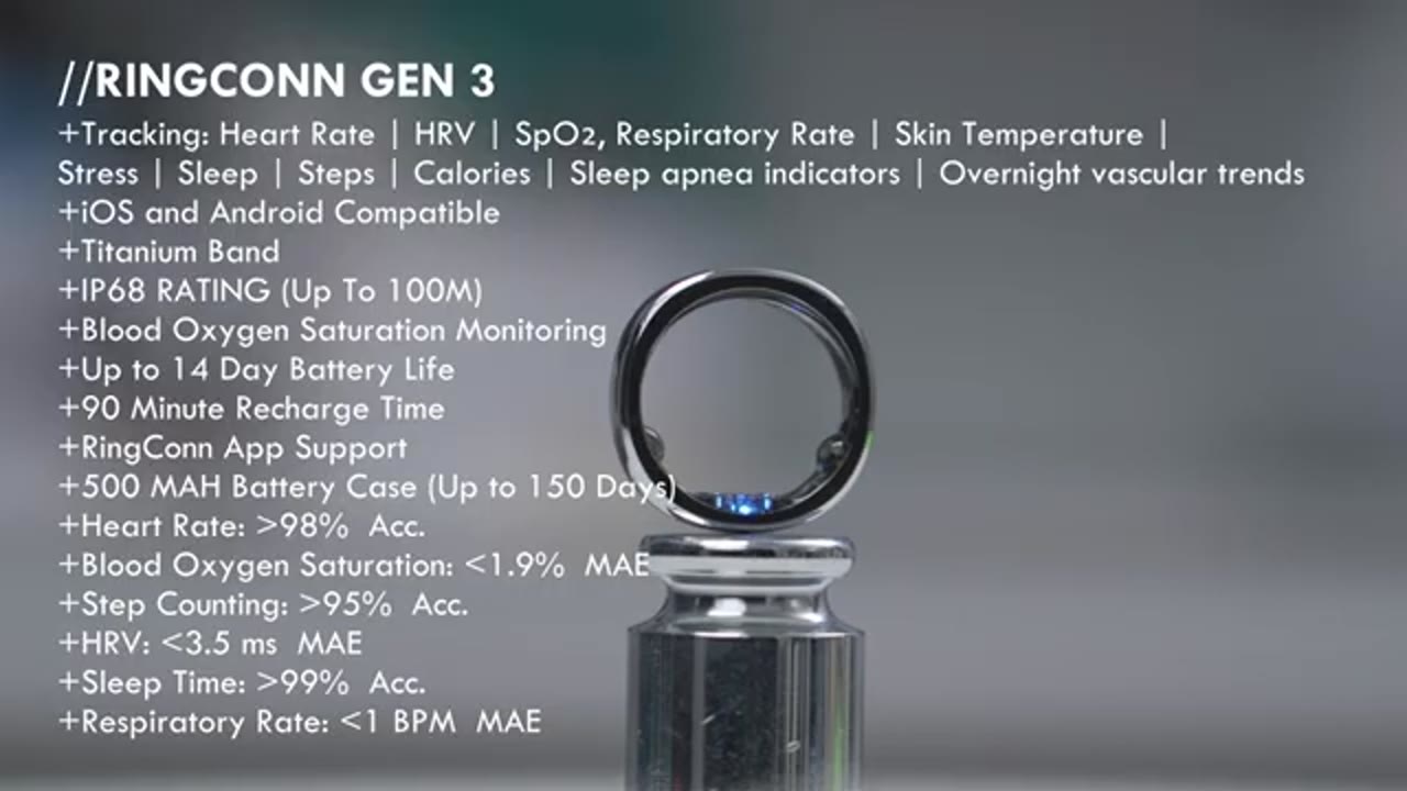 Screenshot — RingConn Gen 3 Setup
