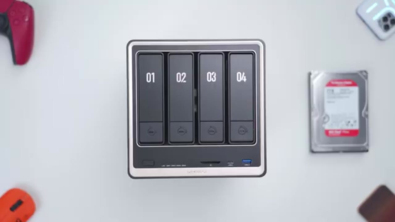 Screenshot — DXP4800GT Drive Installation Steps
