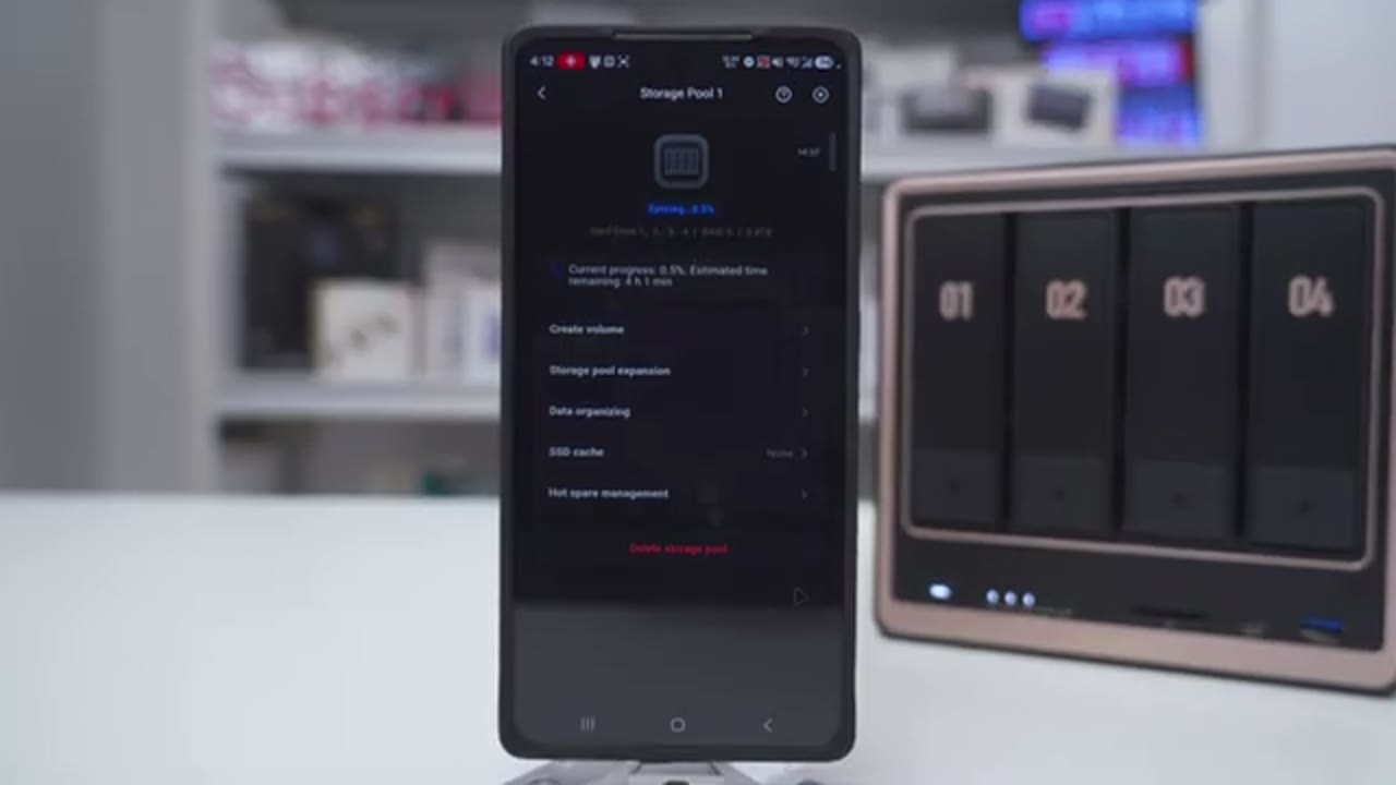 Screenshot — UGOS PRO Settings