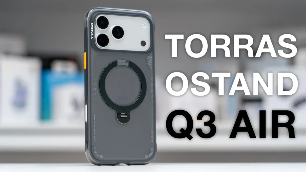 Video thumbnail — The Secret to a Better iPhone 18 Pro Max: Torras OSTAND Q3 Air