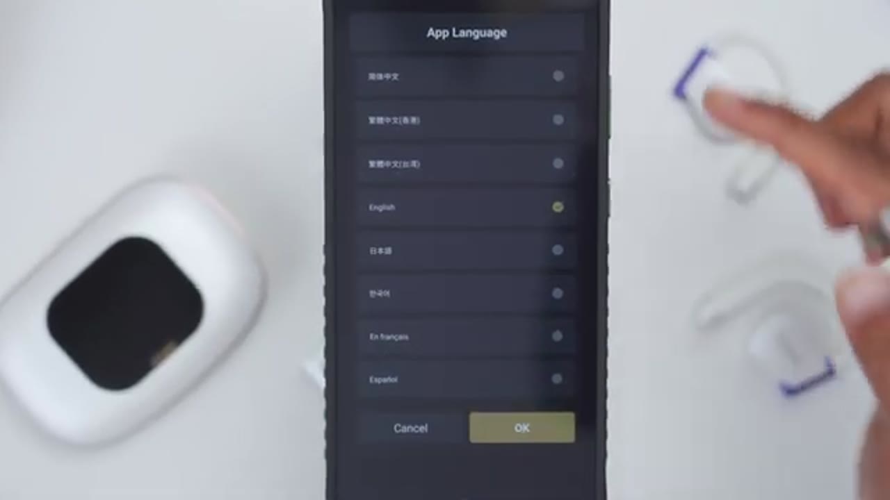 Screenshot — Touch Controls