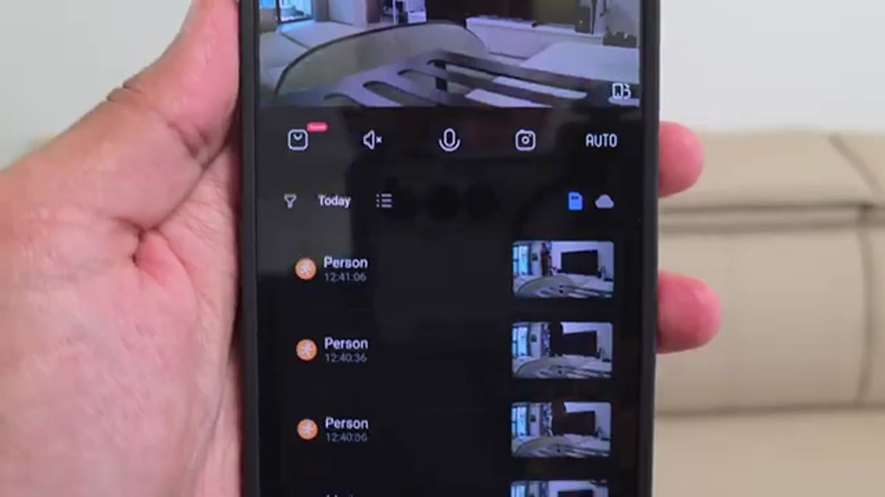 Screenshot — AI Auto Tracking