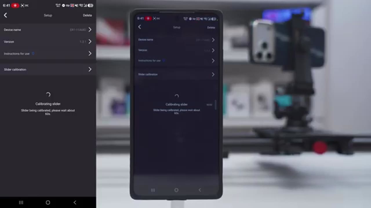 Screenshot — Slider Movement & Shots