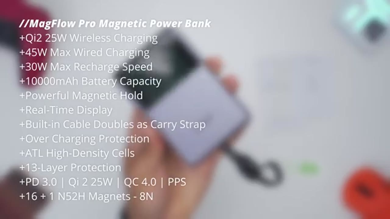 Screenshot — MagFlow Pro Magnetic Power Bank Specs