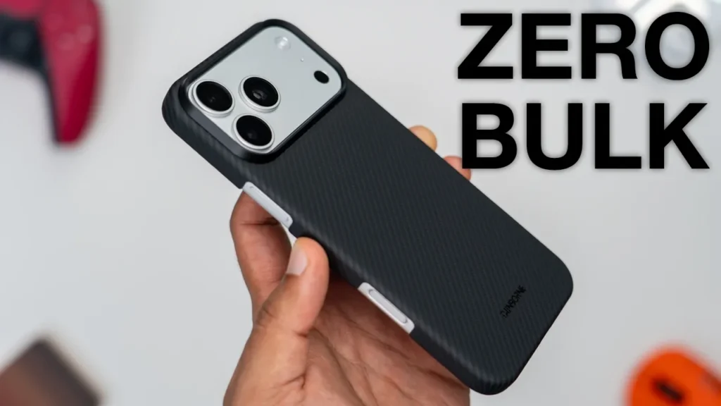 Video thumbnail — Is This the Best Slim Case for iPhone 18 Pro Max? Thinborne Case Review